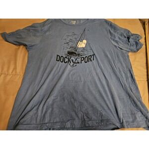 Chaps‎ Shirt Mens XXL 2XL Dock Port Novelty T-Shirt